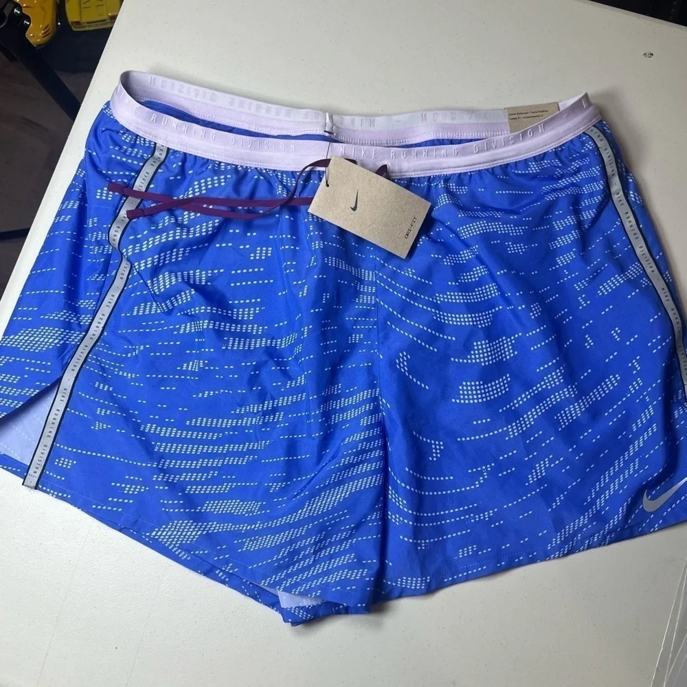 NWT XXL Nike Running Department Dri-Fit Back Pocket 5” Training Wicking Shorts